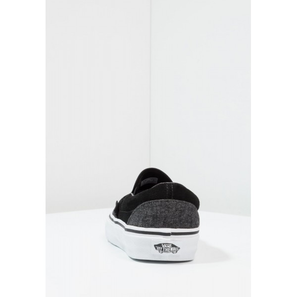 Damen / Herren Vans UA CLASSIC SLIP-ON - Schuhe Low - Anthrazit Grau/Schwarz
