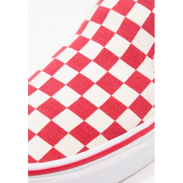 Damen / Herren Vans UA CLASSIC SLIP-ON - Schuhe Low - Hellbeige/Rot