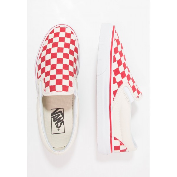 Damen / Herren Vans UA CLASSIC SLIP-ON - Schuhe Low - Hellbeige/Rot