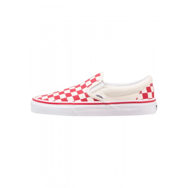 Damen / Herren Vans UA CLASSIC SLIP-ON - Schuhe Low - Hellbeige/Rot