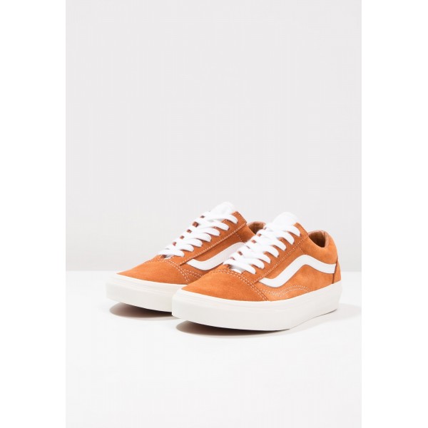 Damen / Herren Vans UA OLD SKOOL - Sportschuhe Low - Glazed Ginger/Orange Braun/Weiß