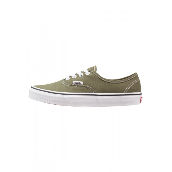 Damen / Herren Vans UA AUTHENTIC - Laufschuhe Low - Dunkel Oliv/True Weiß