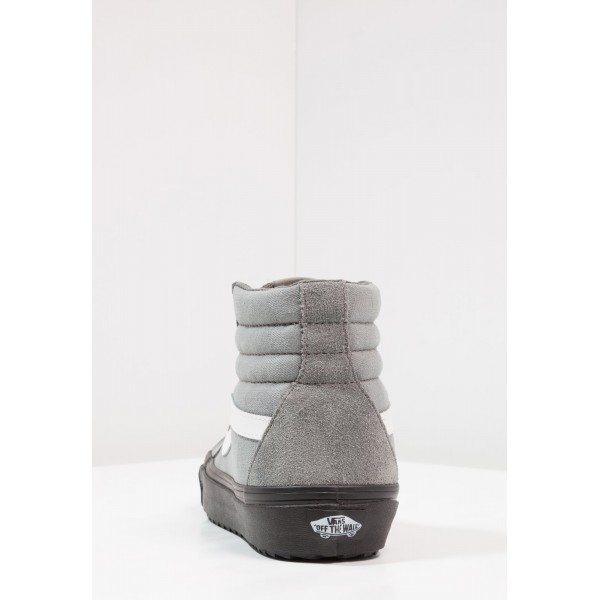 Damen / Herren Vans UA SK8-HI REISSUE WAFFLESAW DX - Skate Sneakers - Castor Grau/Schwarz/Weiß