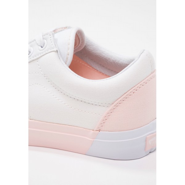 Damen Vans OLD SKOOL - Fitnessschuhe Low - Weiß/Hellrosa