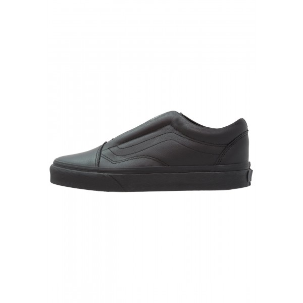 Damen Vans OLD SKOOL LACELESS - Schuhe Low - Anthrazit Schwarz
