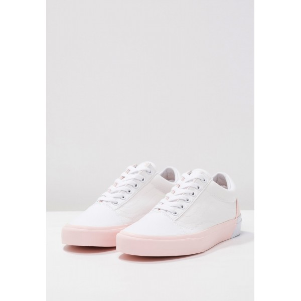 Damen Vans OLD SKOOL - Fitnessschuhe Low - Weiß/Hellrosa