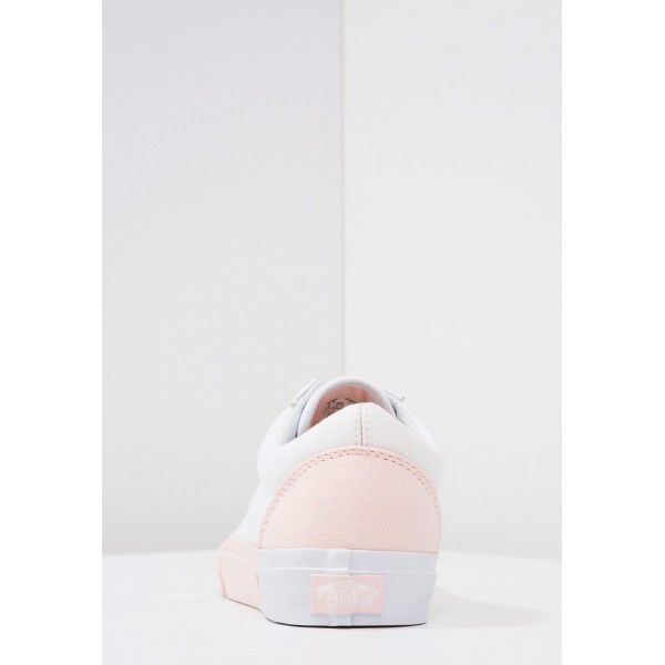 Damen Vans OLD SKOOL - Fitnessschuhe Low - Weiß/Hellrosa