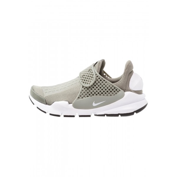 Damen Nike Footwear Für Sport SOCK DART - Laufschuhe Low - Dunkel Stucco/Hellgrau/Weiß/Schwarz