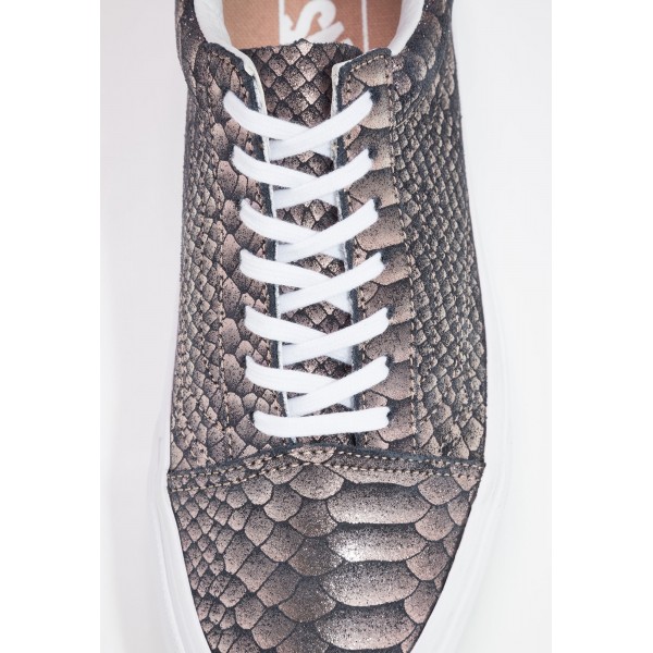 Damen Vans OLD SKOOL - Sportschuhe Low - Rose-Gold/Weiß