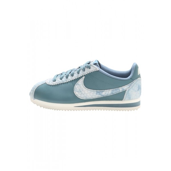 Damen Nike Footwear Für Sport CLASSIC CORTEZ PRM - Schuhe Low - Iced Jade/Teal Grün