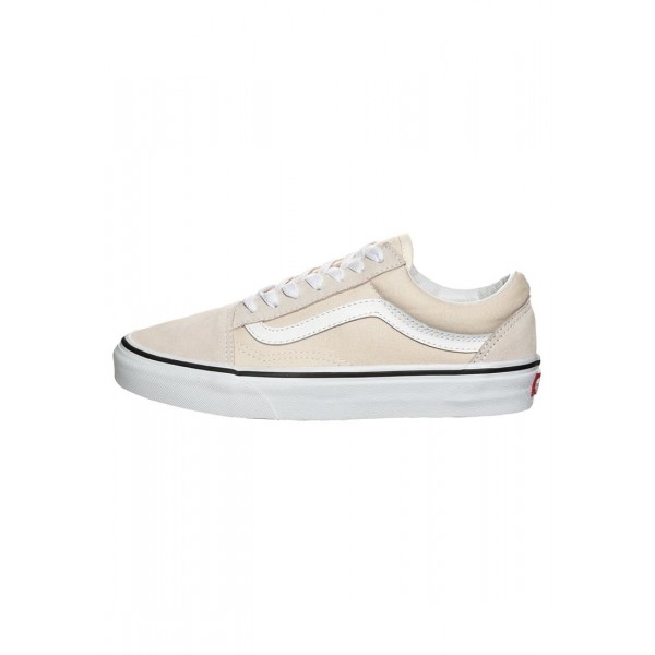 Damen Vans OLD SKOOL - Laufschuhe Low - Birch Beige/Cremeweiß/Weiß