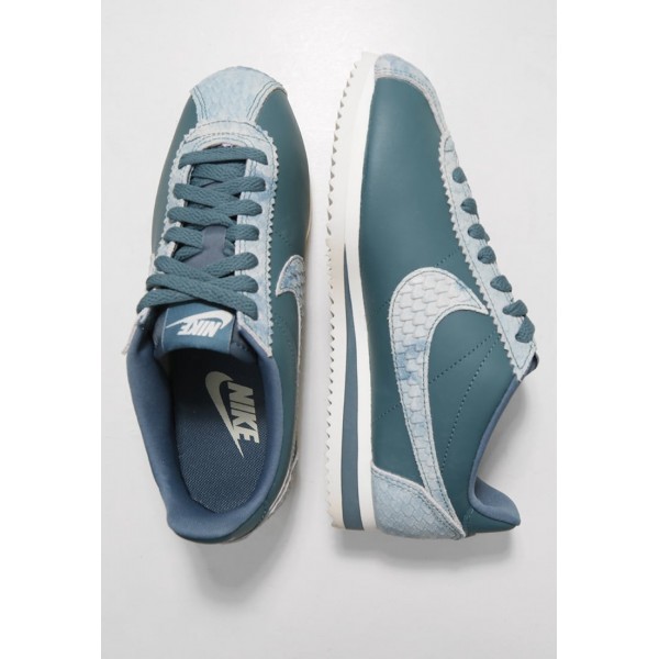 Damen Nike Footwear Für Sport CLASSIC CORTEZ PRM - Schuhe Low - Iced Jade/Teal Grün