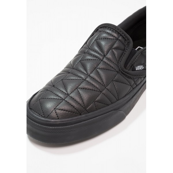 Damen Vans CLASSIC SLIP-ON - Laufschuhe Low - Anthrazit Schwarz/Obsidian Schwarz