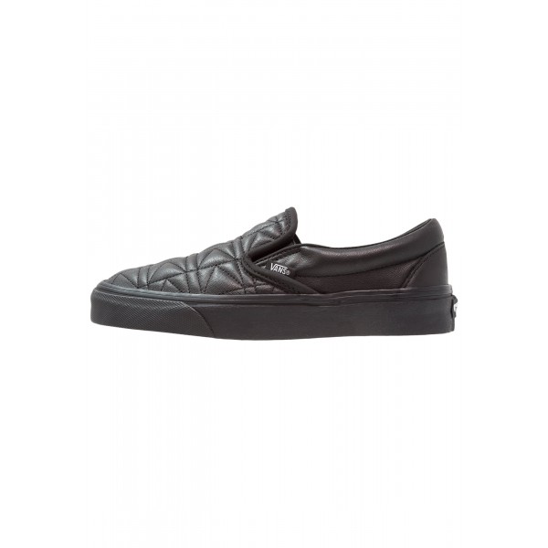 Damen Vans CLASSIC SLIP-ON - Laufschuhe Low - Anthrazit Schwarz/Obsidian Schwarz