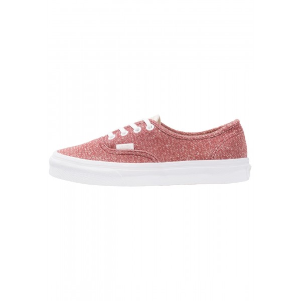 Damen Vans AUTHENTIC - Fitnessschuhe Low - Dunkel Rot/Tibetan Rot/True Weiß