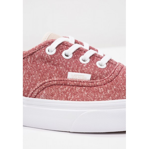 Damen Vans AUTHENTIC - Fitnessschuhe Low - Dunkel Rot/Tibetan Rot/True Weiß