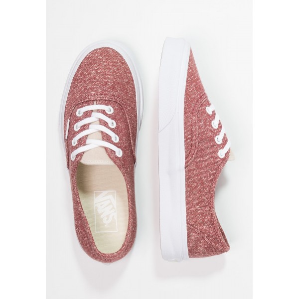 Damen Vans AUTHENTIC - Fitnessschuhe Low - Dunkel Rot/Tibetan Rot/True Weiß