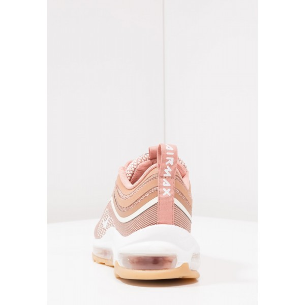Damen Nike Footwear Für Sport W AIR MAX 97 UL 17 - Sportschuhe Low - Metallic Rose Gold/Gum Hell Braun/Reines Weiß