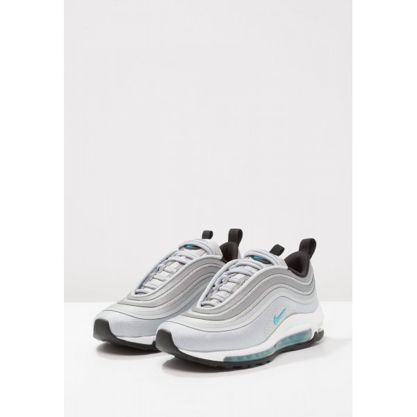 Damen Nike Footwear Für Sport W AIR MAX 97 UL 17 - Trainingsschuhe Low - Wolf Grau/Marina Blau/Schwarz