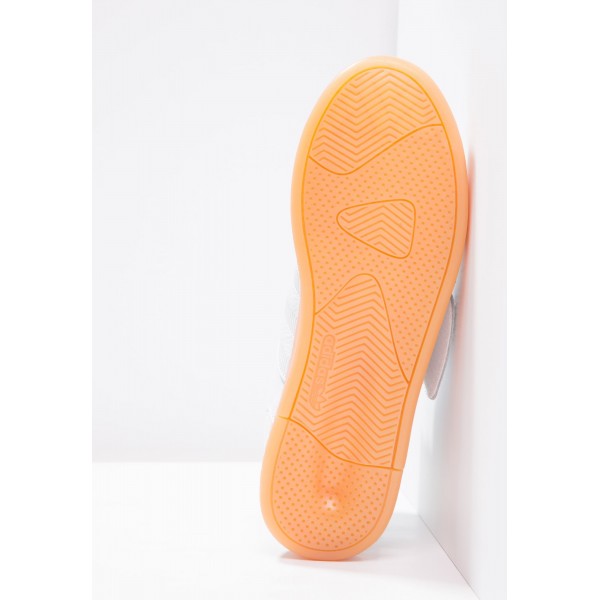 Damen / Herren Adidas Originals TUBULAR INVADER STRAP - Laufschuhe Hoch - Weiß/Hellgrau/Orange