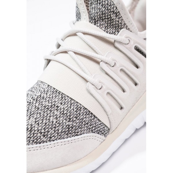Damen / Herren Adidas Originals TUBULAR RADIAL - Trainingsschuhe Low - Elfenbein/Hellbraun/Schwarz/Creme Weiß