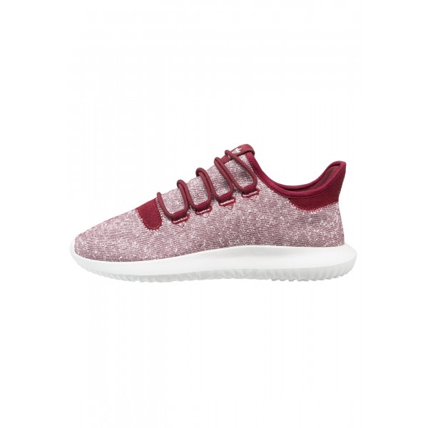 Damen / Herren Adidas Originals TUBULAR SHADOW - Schuhe Low - Collegiate Burgund/Kristallweiß