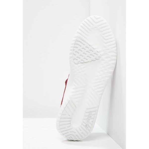 Damen / Herren Adidas Originals TUBULAR SHADOW - Schuhe Low - Collegiate Burgund/Kristallweiß