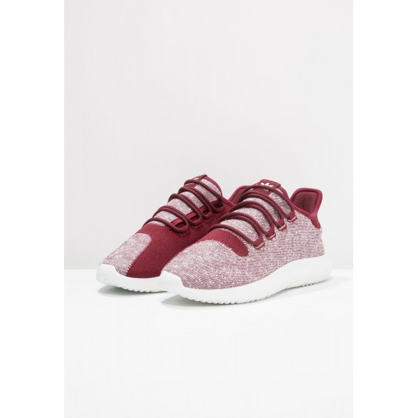 Damen / Herren Adidas Originals TUBULAR SHADOW - Schuhe Low - Collegiate Burgund/Kristallweiß