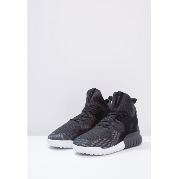 Damen / Herren Adidas Originals TUBULAR X - Trainingsschuhe Hoch - Schwarz/Dunkelgrau/Hellgrau