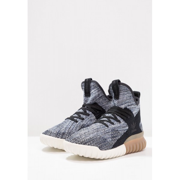 Damen / Herren Adidas Originals TUBULAR X PK - Freizeitschuhe Hoch - Schwarz/Weiß/Beige