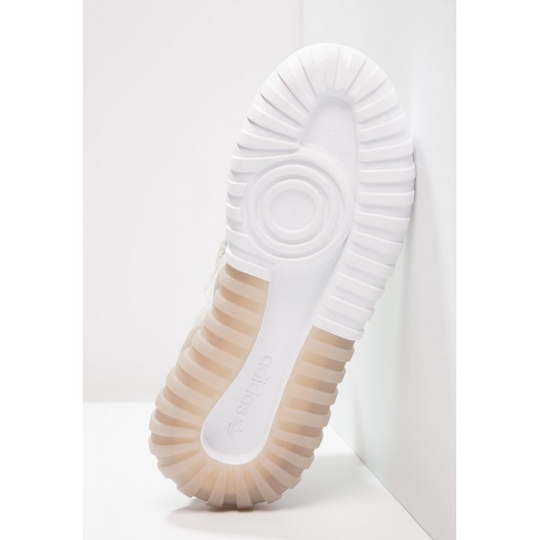 Damen / Herren Adidas Originals TUBULAR X - Laufschuhe Hoch - Hellgrau/Elfenbein Weiß/Hellgrün