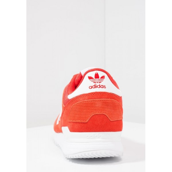 Damen / Herren Adidas Originals ZX 700 - Schuhe Low - Tomatenrot/Orange/Weiß