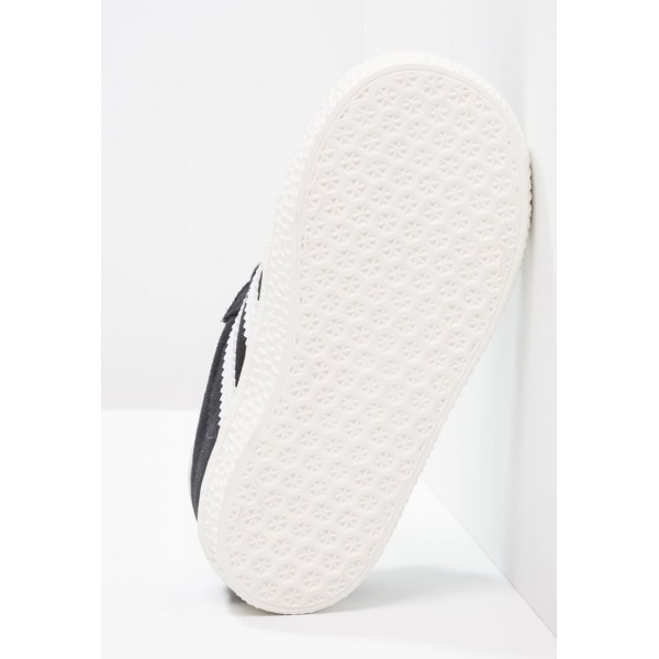 Kinder Adidas Originals GAZELLE I - Shoes Running Low - Anthrazit Schwarz/Core Black/Weiß/Gold Metallic