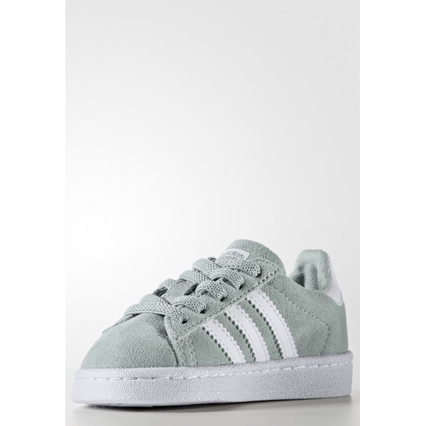 Kinder Adidas Originals CAMPUS - Sportschuhe Low - Mintgrün/Weiß/Footwear Weiß