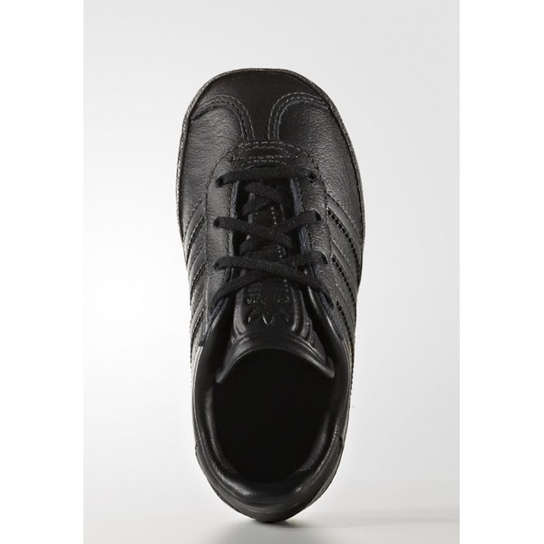 Kinder Adidas Originals GAZELLE - Fitnessschuhe Low - Anthrazit Schwarz/Core Black